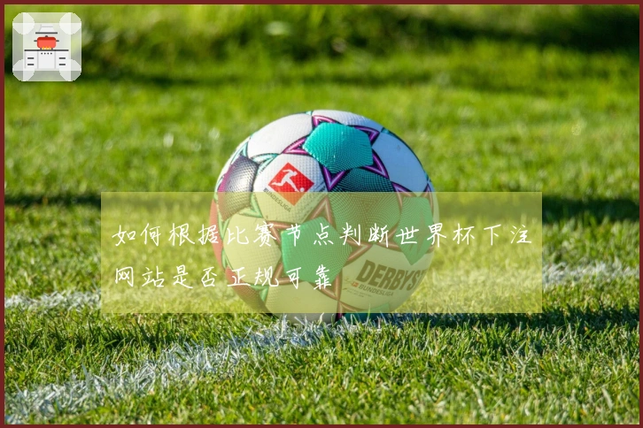 如何根据比赛节点判断世界杯下注网站是否正规可靠