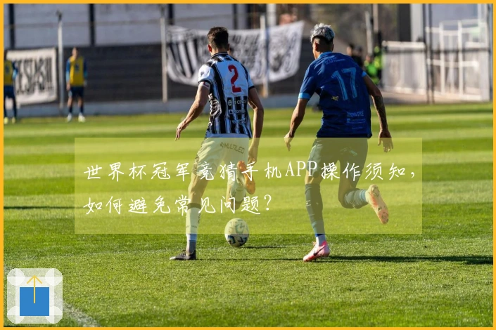 世界杯冠军竞猜手机APP操作须知，如何避免常见问题？