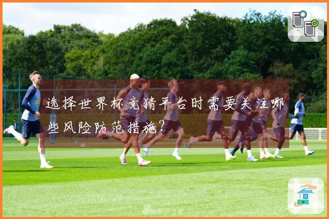 选择世界杯竞猜平台时需要关注哪些风险防范措施？