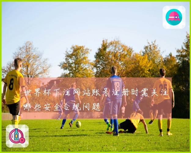 世界杯下注网站账号注册时需关注哪些安全合规问题